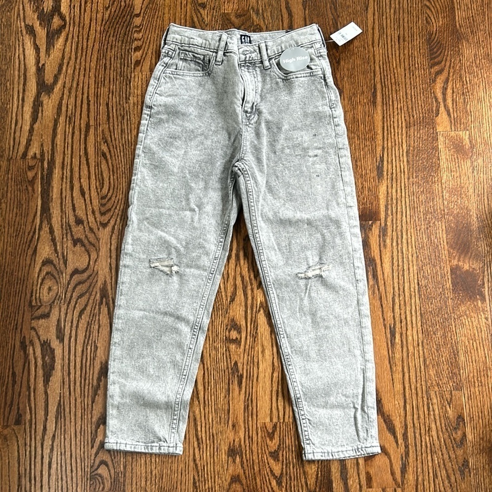 Gap mom jeans for girls size 10 (NWT)